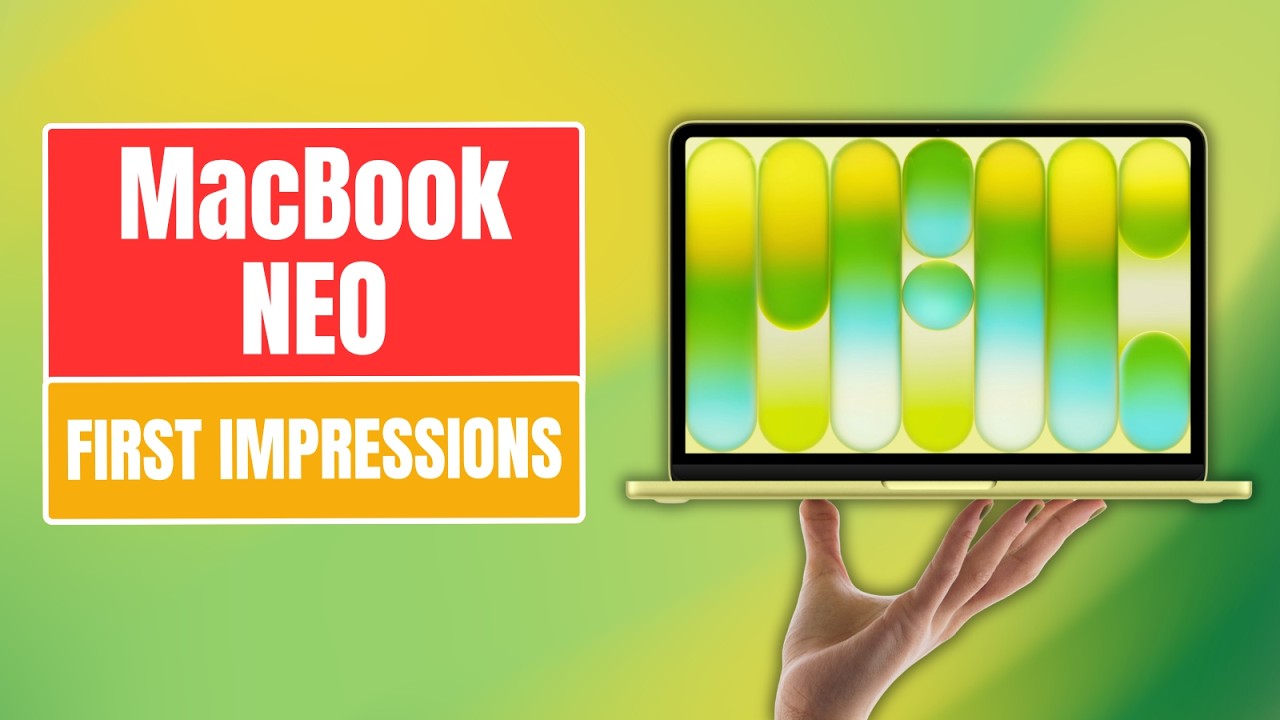 MacBook Neo First Impressions: Finally An Affordable Way Into The Apple Ecosystem!