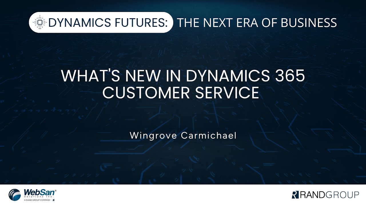 Dynamics Futures &mdash; что нового в службе поддержки клиентов Dynamics