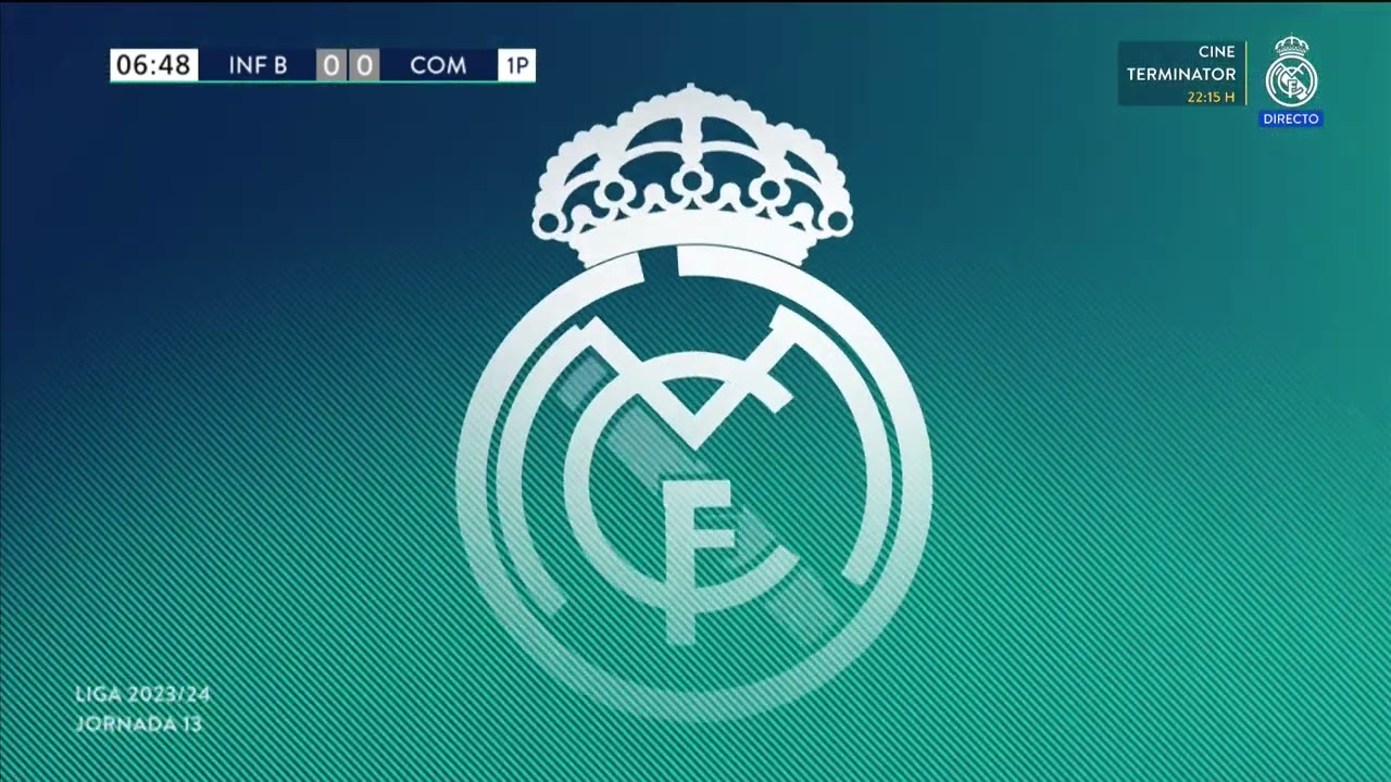 Cantera Real Madrid Infantil B vs  Complutense Alcala 13Ene2023 Fútbol Liga 23 24