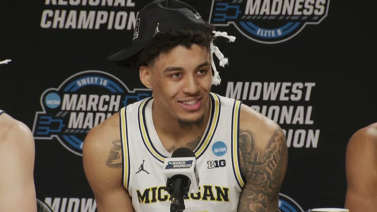 Michigan Postgame Press Conference (2026 Men's Elite Eight)