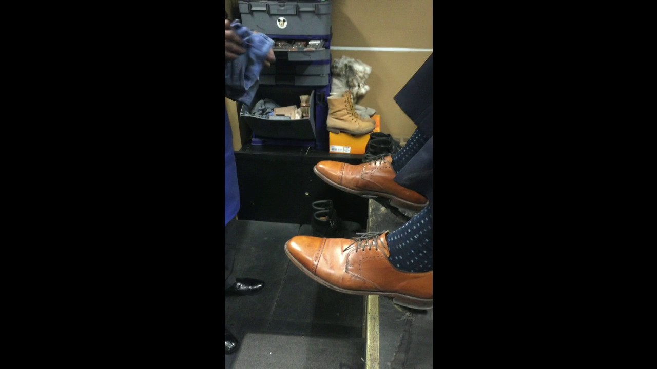 Mike Wilson Works Miracles on a Pair of Damaged Shoes