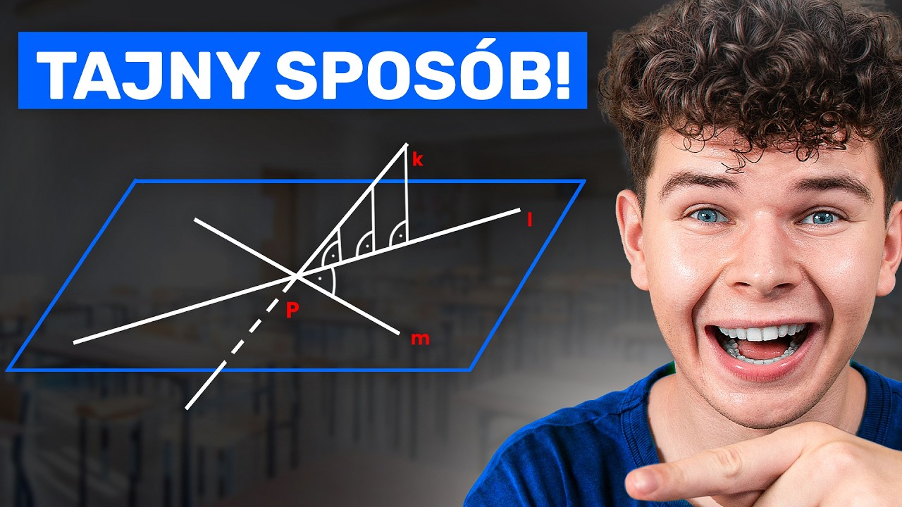 Twierdzenie o trzech prostych prostopadłych - temat, który brzmi strasznie… a jest logiczny!