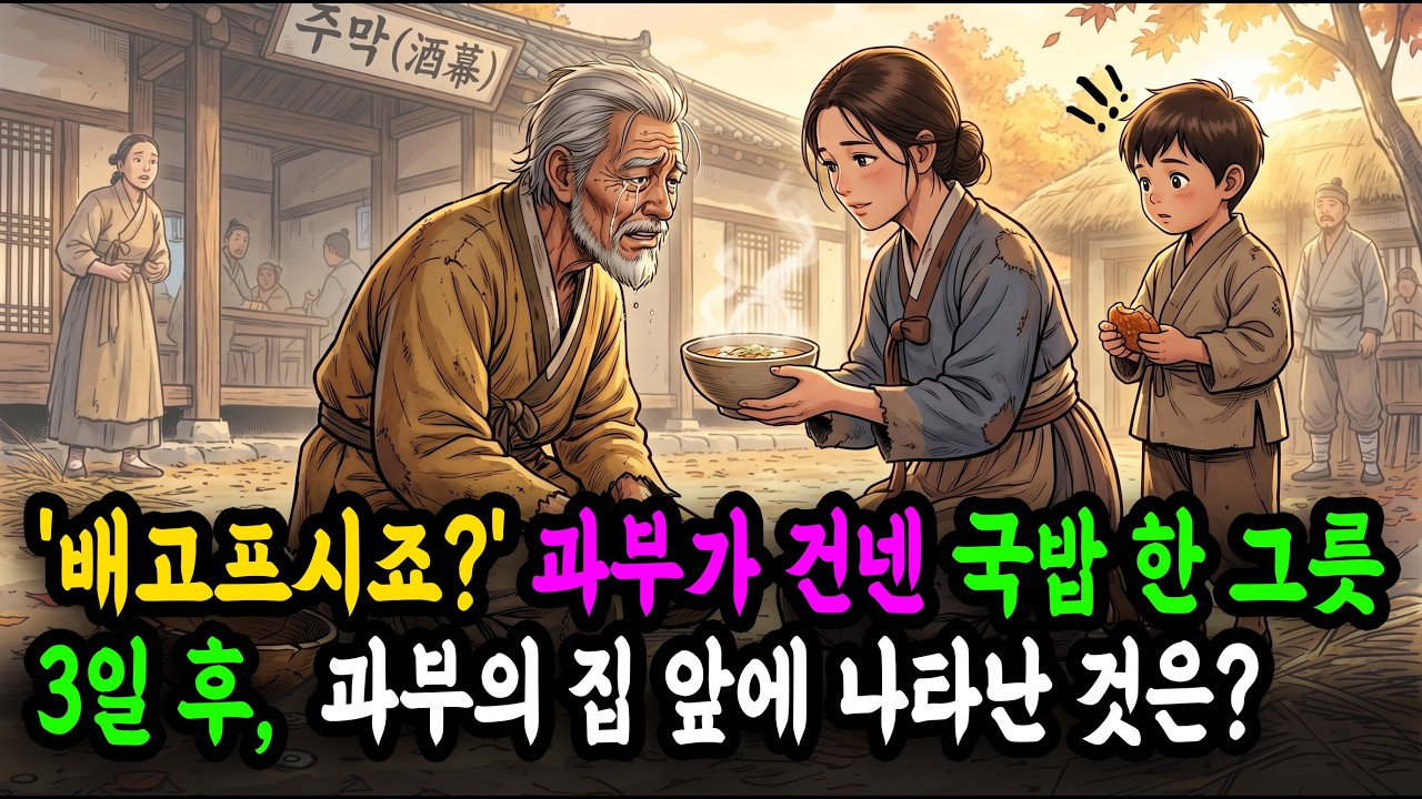 돌부처대감이 아들을 위해 거지가 된 사연ㅣ야담 민담 전설 설화 옛날이야기 수면동화 사연