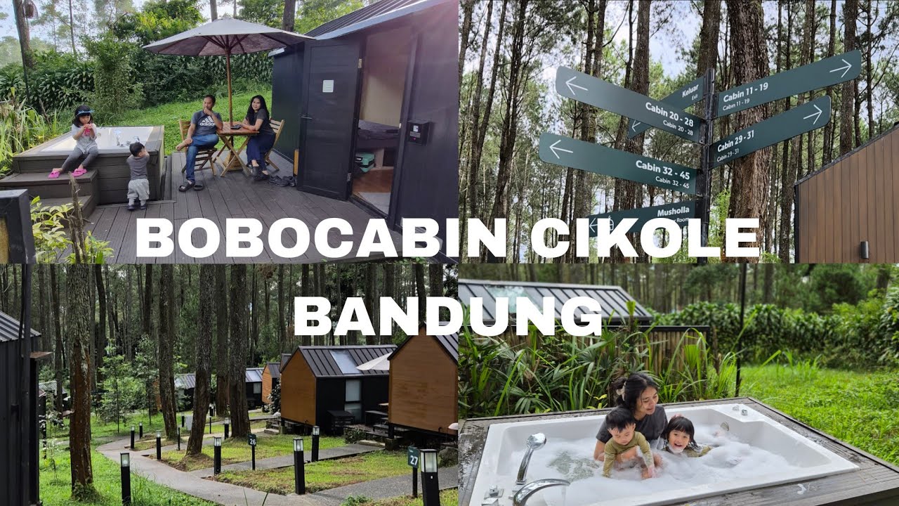 BOBOCABIN CIKOLE BANDUNG 2025 || kamar tipe deluxe hot tub