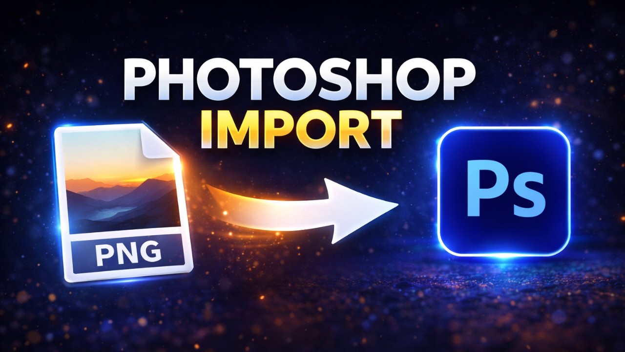 How to Import Image in Photoshop 2025