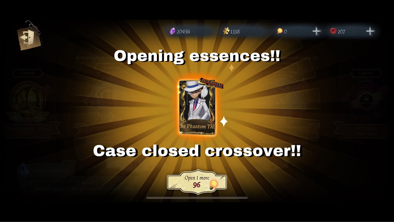 IDENTITY V | OPENING CASE CLOSED 
