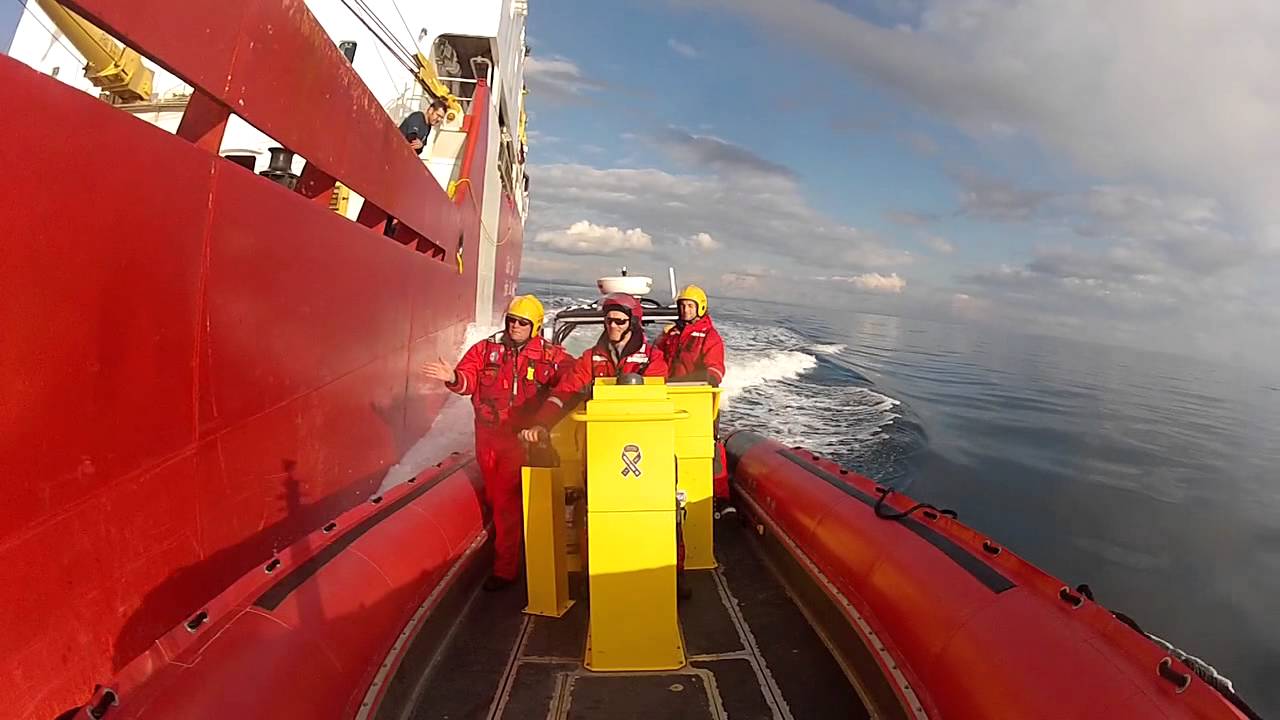 Pacing an Icebreaker - CCGS Sir Wilfrid Laurier