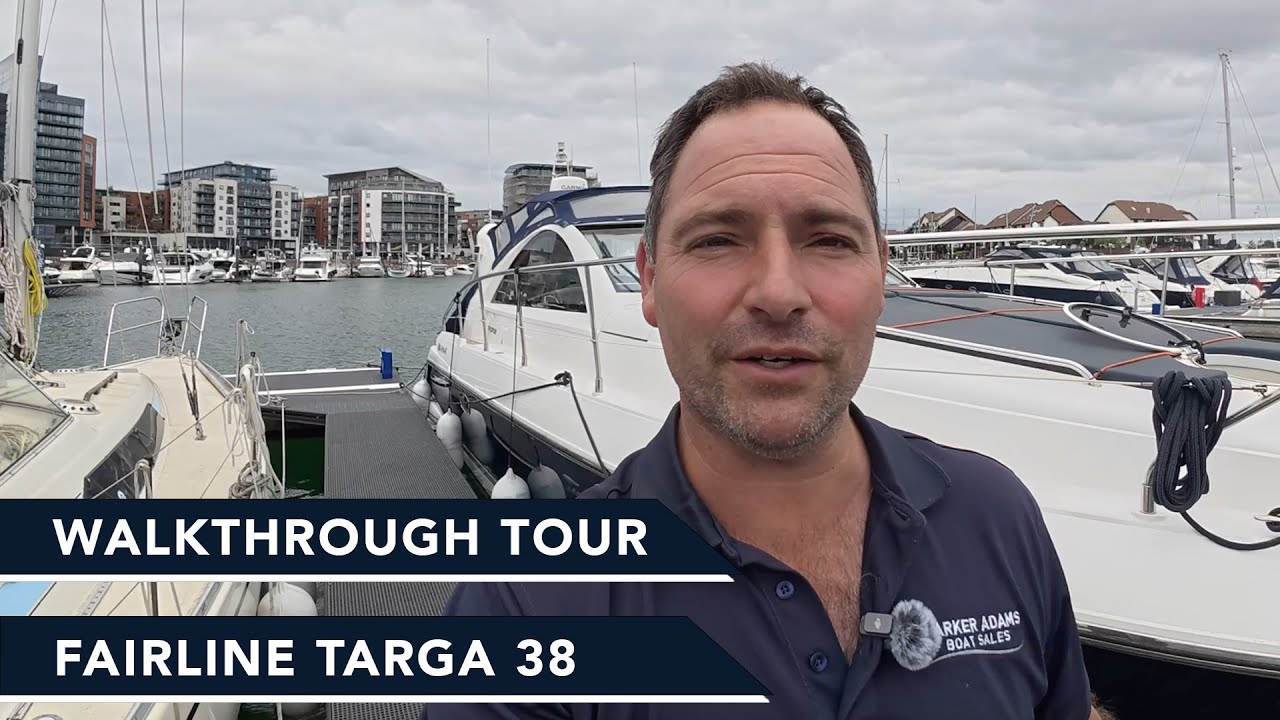 Fairline Targa 38 Walkthrough Tour - Is the Targa 38 the ultimate sub 40ft Sports Cruiser?!