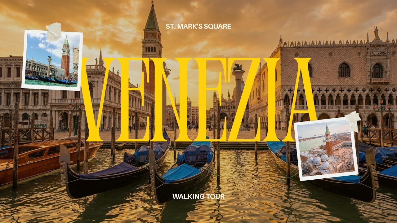Walking Around St. Mark’s Square in Venice on a Busy Weekend