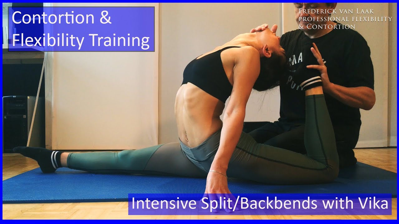 95 Flexyart Contortion Training: Split/Backbend  - Also for Yoga, Pole, Ballet, Dance People