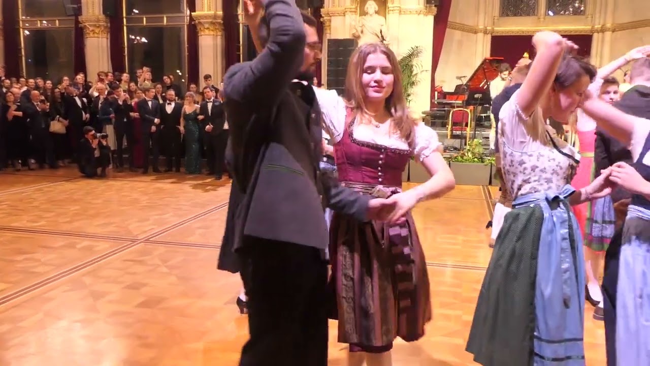 BOKU-Ball 2025, Wien, Balleröffnung Teil 2, Musik Pflaum Boarischer