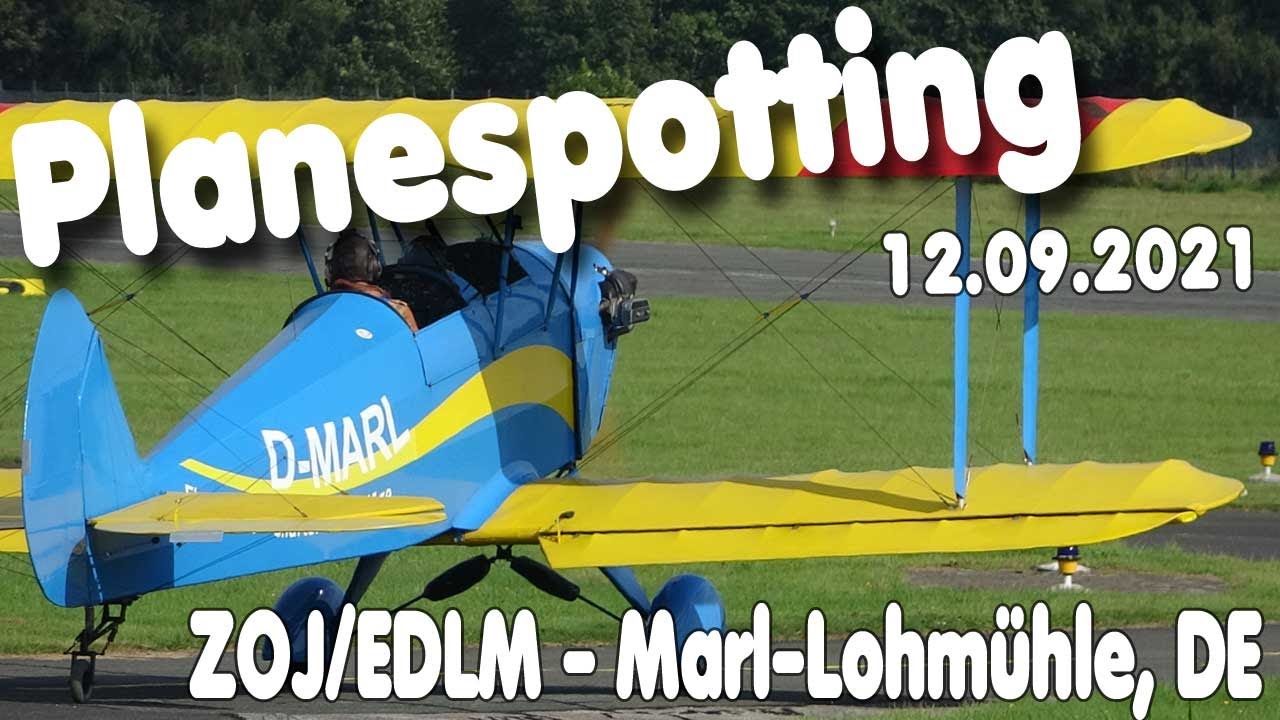 Planespotting EDLM - Marl-Loem&uuml;hle | 11.09.2021