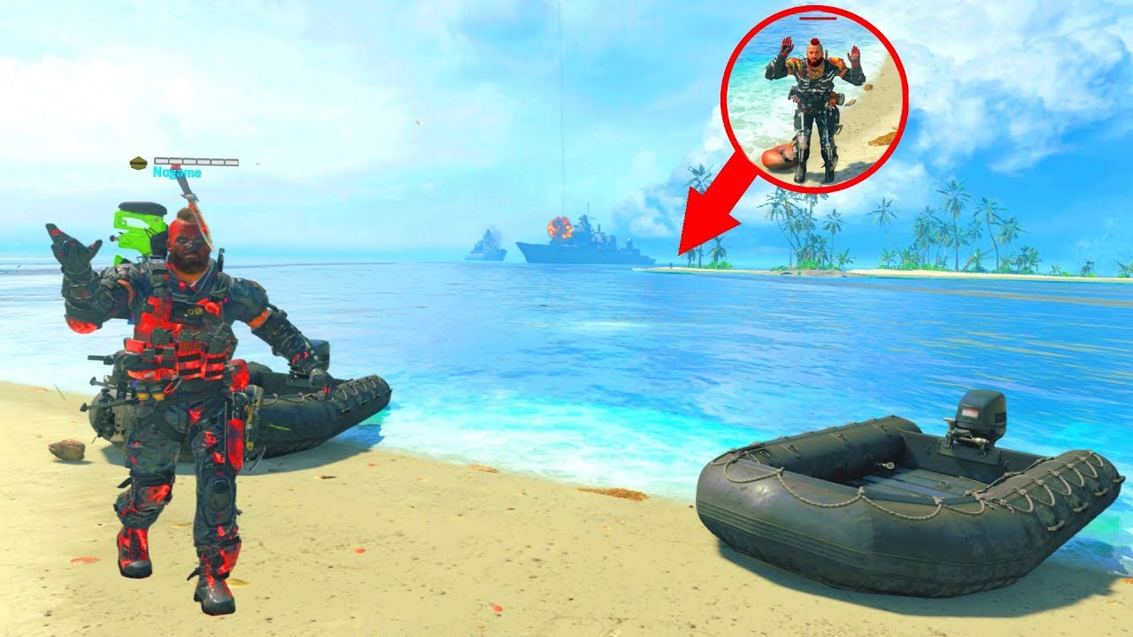 HE HAD THE BEST OUT OF THE MAP GLITCH HIDING SPOT EVER!!! HIDE N' SEEK ON *BLACK OPS 4*