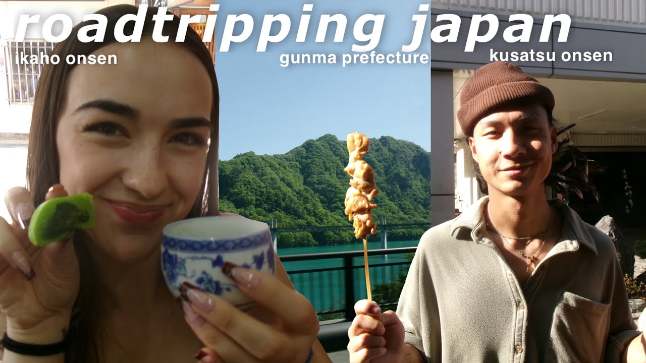 roadtripping japan ~ street food, spring days, and snowcapped mountains