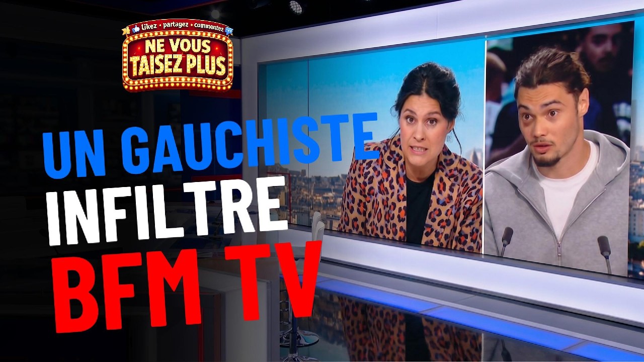 UNE RACAILLE LFI PIEGE BFMTV&hellip; LE PIEGE SE REFERME SUR LUI
