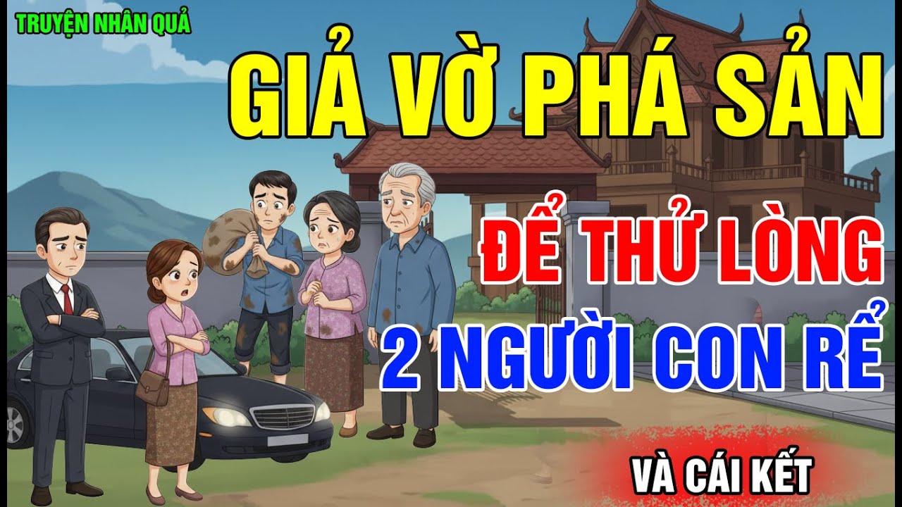 Chuyện Nhân Quả: Bố Mẹ Vợ Giả Vờ Phá Sản Thử Lòng 2 Chàng Rể, Và Cái Kết Quá Ngỡ Ngàng