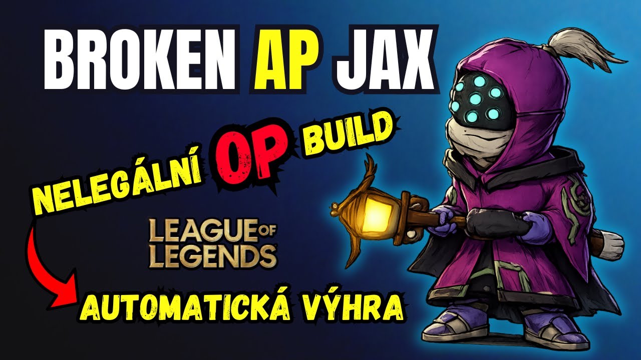 Jak to mohl RIOT VYTVOŘIT? - Broken AP Jax build - League of Legends