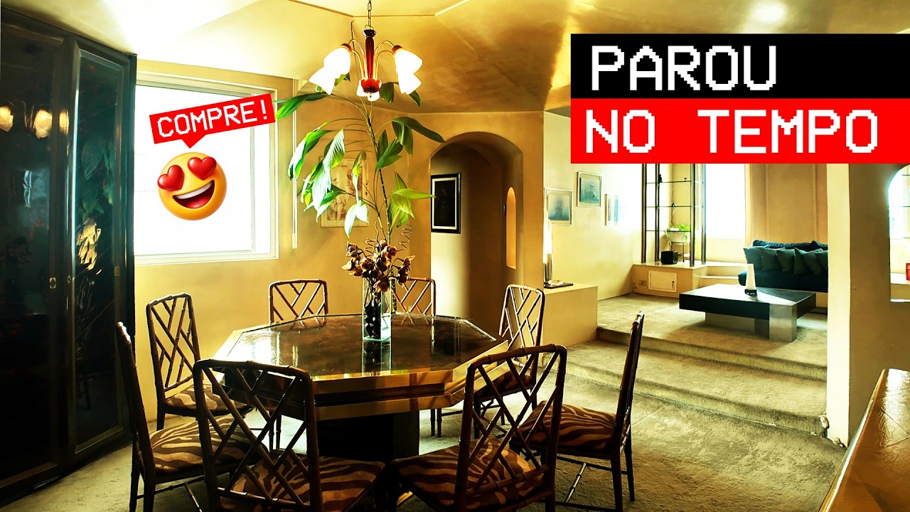 UM APARTAMENTO QUE PAROU NO TEMPO — e está à venda | COMPRE!