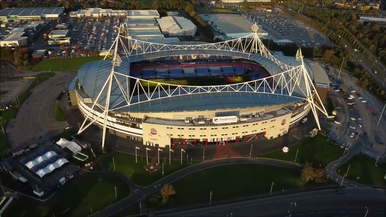 drone Footage of the Tough Sheet Stadium