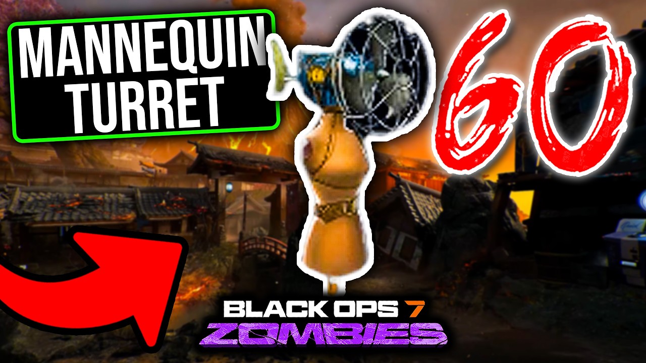 ПОСМОТРИ ЭТО перед тем, как пробовать реликвию &laquo;MANNEQUIN TURRET&raquo; в BO7 Zombies!