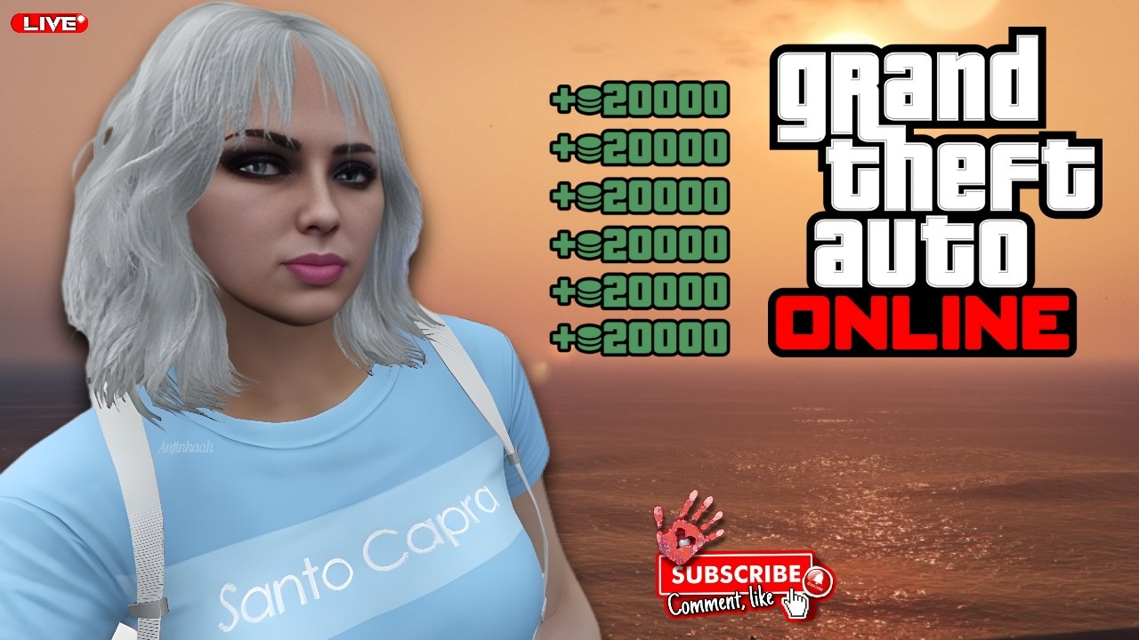 🎀GTA ONLINE AO VIVO (PS5)