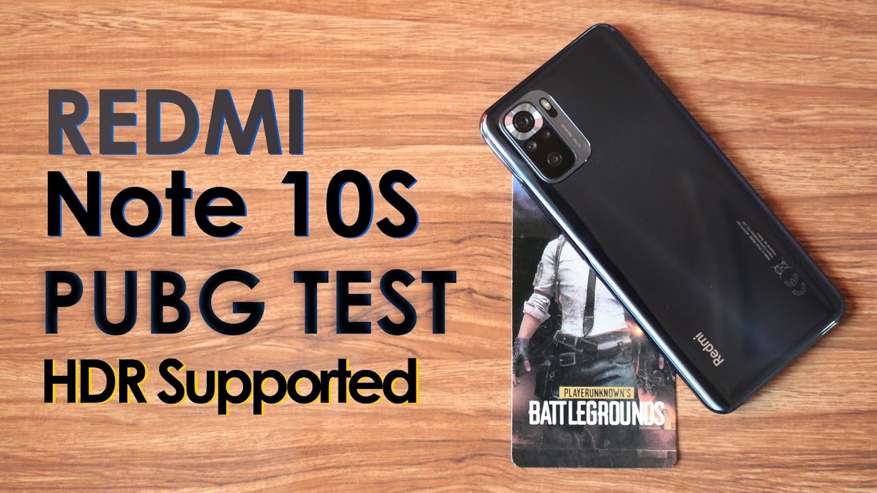 Redmi Note 10S Pubg Test | HDR | 60FPS Gameplay
