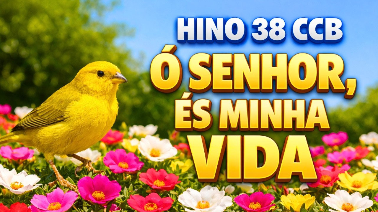 HINO 38 CCB - Ó Senhor, és minha Vida - HINÁRIO 5 - Hino Cantado COM LETRA