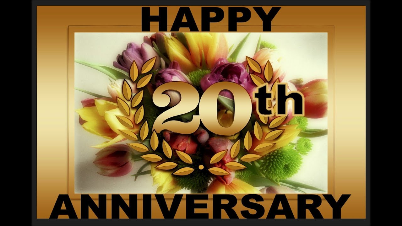 Happy 20th Wedding Anniversary