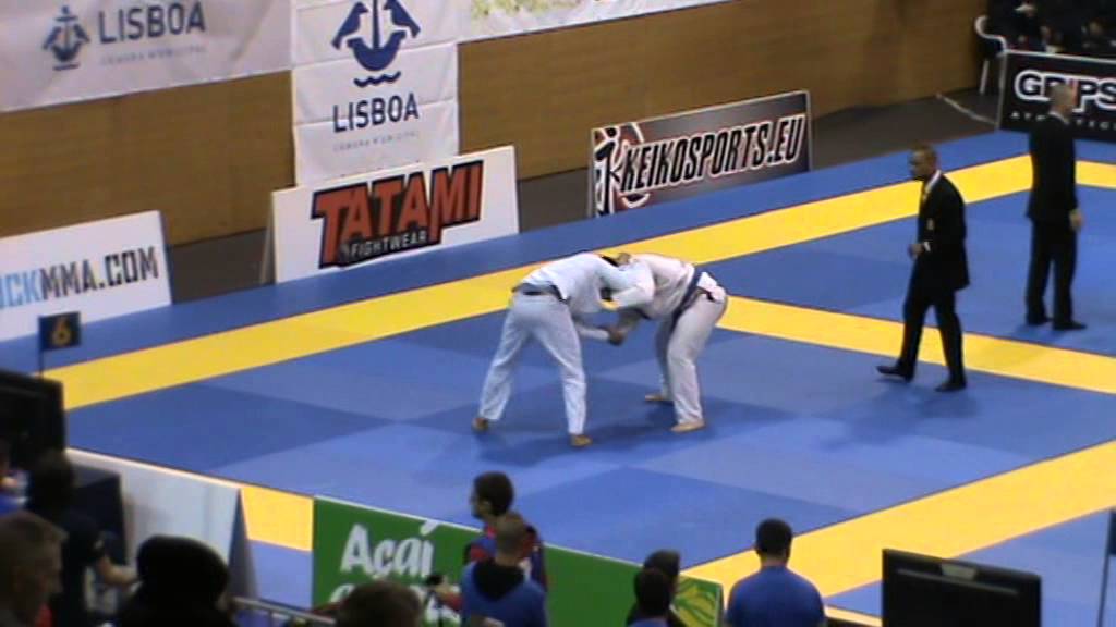 European BJJ 2015 Ilias Pavlakis Open Weight Final