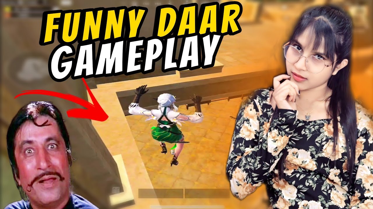 😅 FUNNYDHAR GAMEPLAY❗️🤣 #opchiku #bgmi