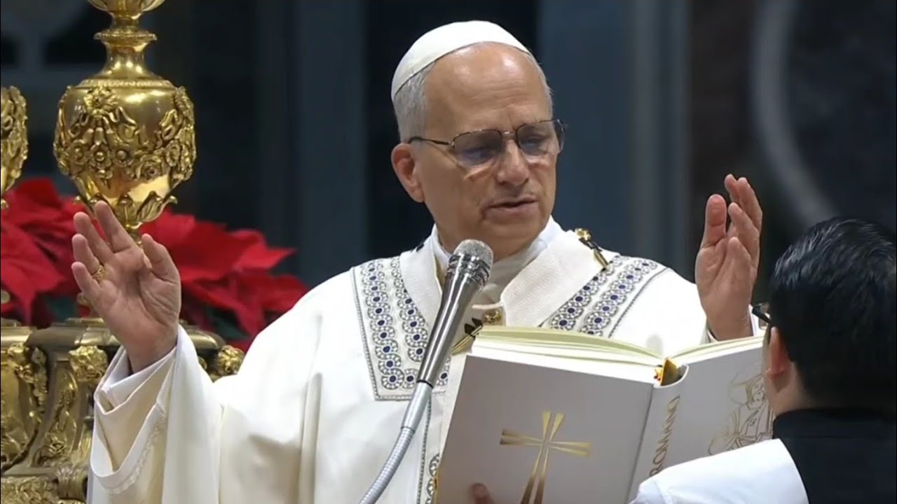 SENTIAMO COS'HA DETTO OGGI PAPA LEONE XIV 1/01/2026