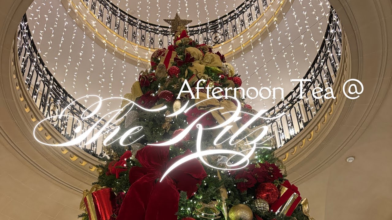 Christmas Afternoon Tea at the Ritz December  2024