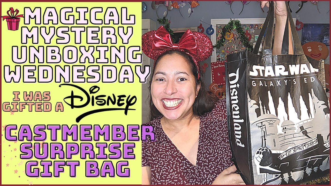 Magical Mystery Unboxing Wednesday: I Opened A Disney Castmember Gift Bag w/ A Trader Sam's Item