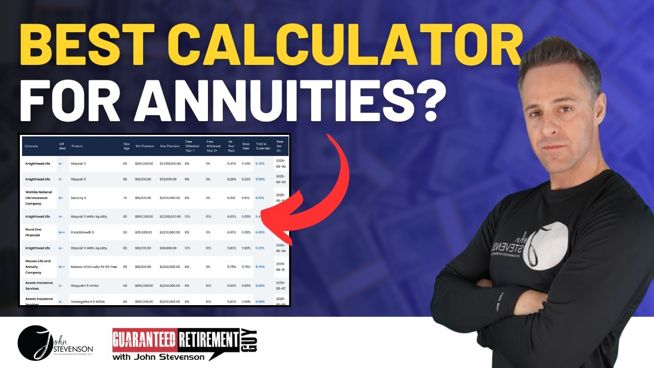 Best Annuity Calculator to Research and Compare Rates