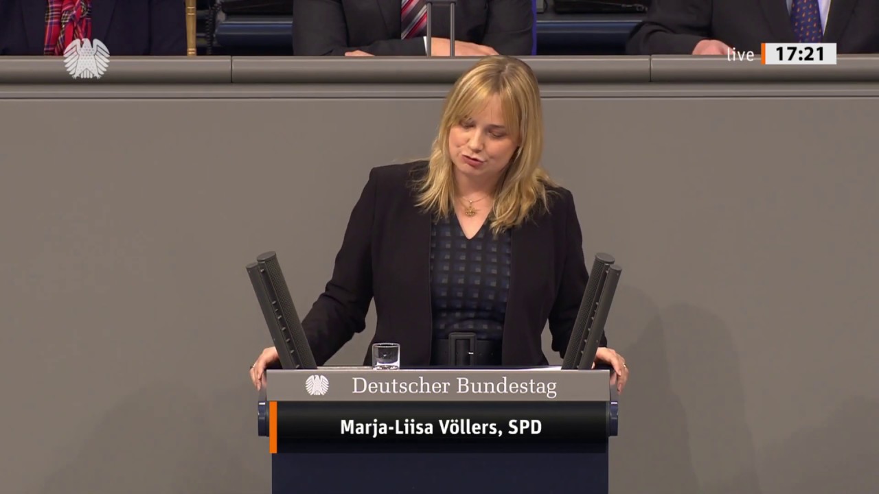Bundestagsrede Marja-Liisa Völlers (SPD) zur Ganztagsbetreuung im Grundschulalter