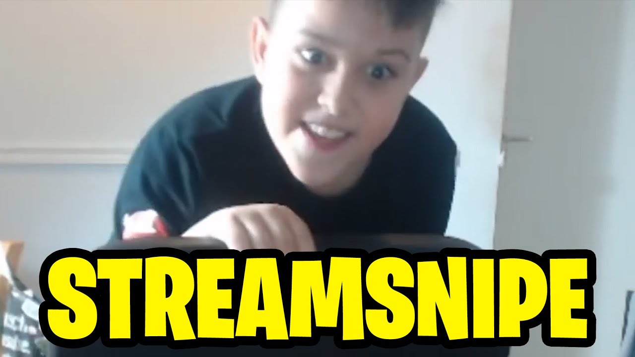 Simex STREAMSNIPED kleiner BRUDER bis er KOMPLETT AUSRASTET und den STREAM BEENDET! Fortnite