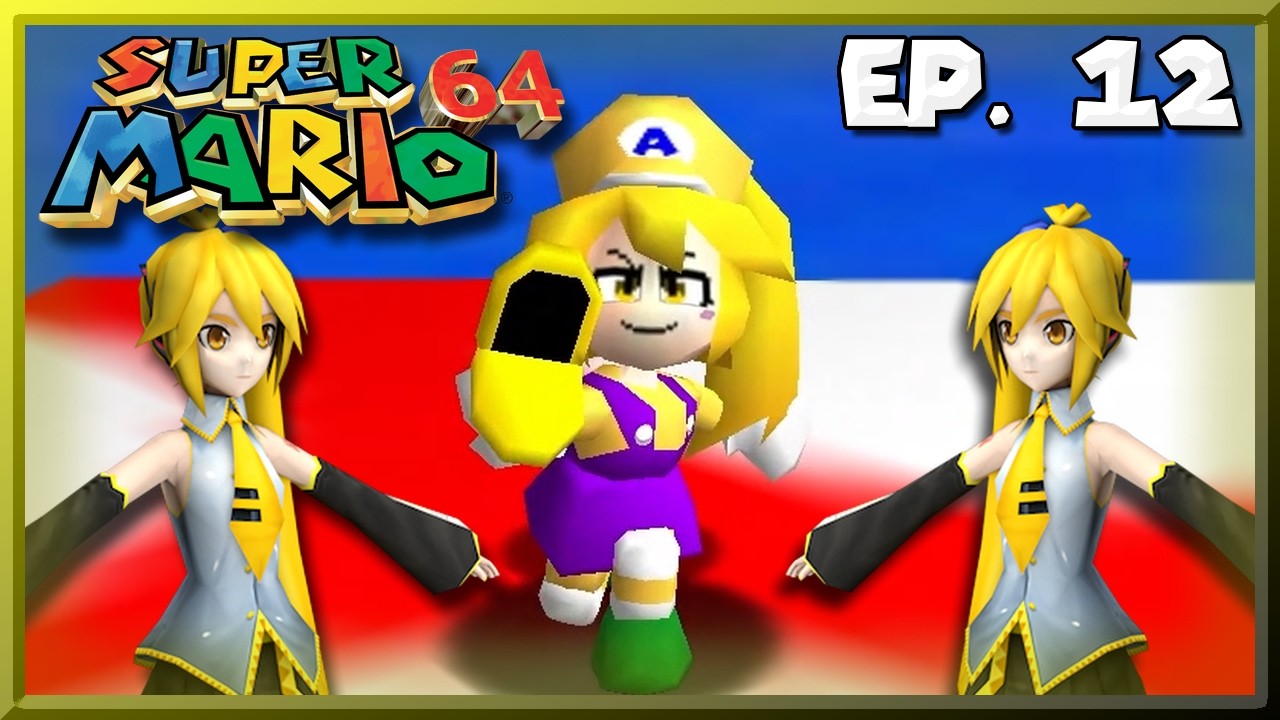 Neru, Minha Heroína 😍【Mario 64 DX c. Mod Triple Baka】Ep. 12