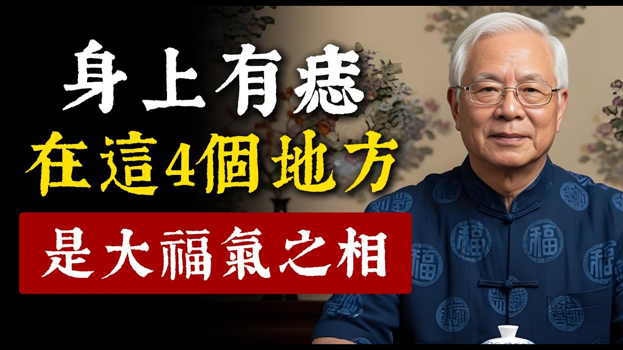 身上有痣代表什麼？這3個部位長痣，財源滾滾來、好運擋不住！
