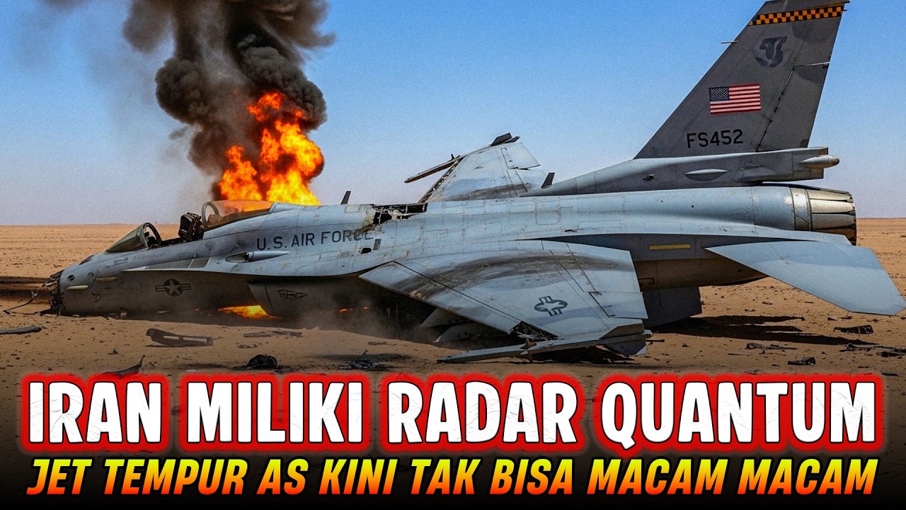 JET AS TUMBANG‼️RADAR QUANTUM CHINA DI BERIKAN KE IRAN , CEGAH PENYERBUAN AS‼️