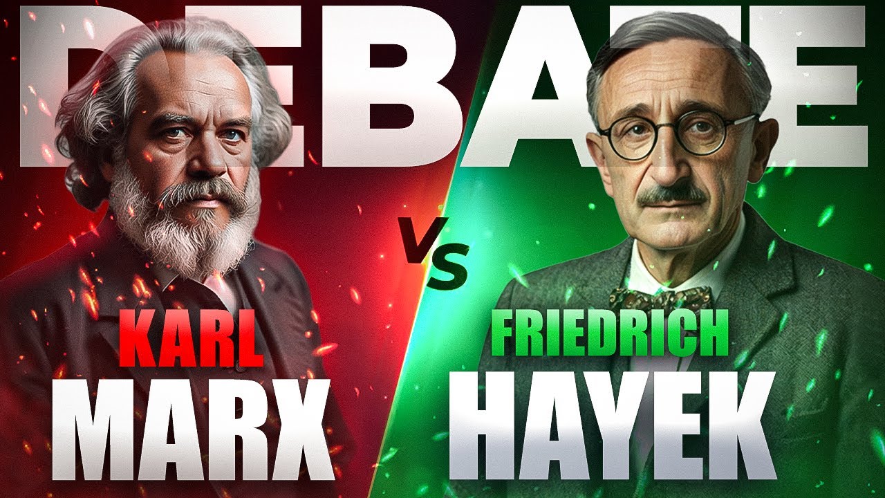 DEBATE Simulado: Karl MARX vs Friedrich von HAYEK | Capitalismo, Socialismo, Comunismo, IA y m&aacute;s&hellip;