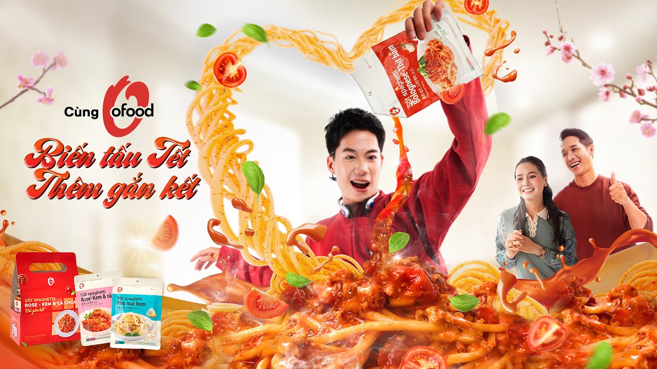 BIẾN TẤU TẾT - TH&Ecirc;M GẮN KẾT C&Ugrave;NG SỐT SPAGHETTI O'FOOD