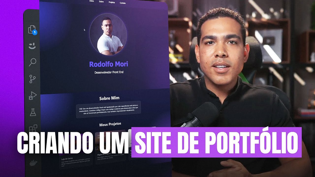 Criando um Site de Portfólio com WhatsApp | Aprenda HTML, CSS e JavaScript