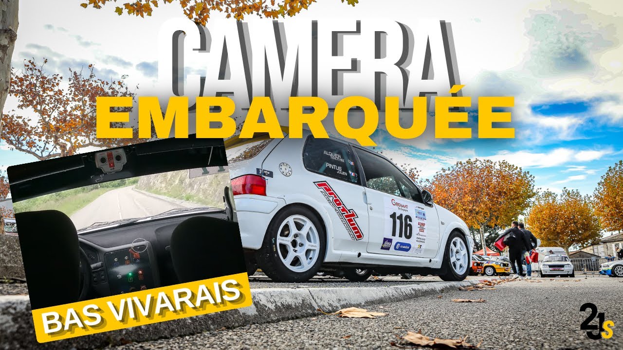 Rallye du Bas Vivarais 2023 (ES4) : 2j Sports - Caméra embarquée