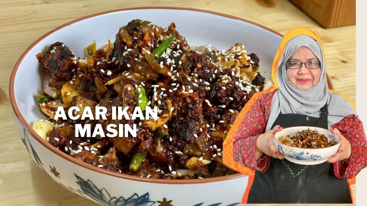 Acar Ikan Masin Kak Yan | Acar Ikan Masin Dah Rasa Baru Tahu | Acar Ikan Masin Buat Berniaga|