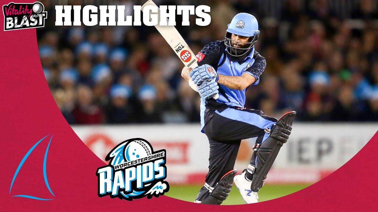 Moeen Ali Hits Astonishing Century  | Sharks v Rapids - Highlights | Vitality Blast 2019
