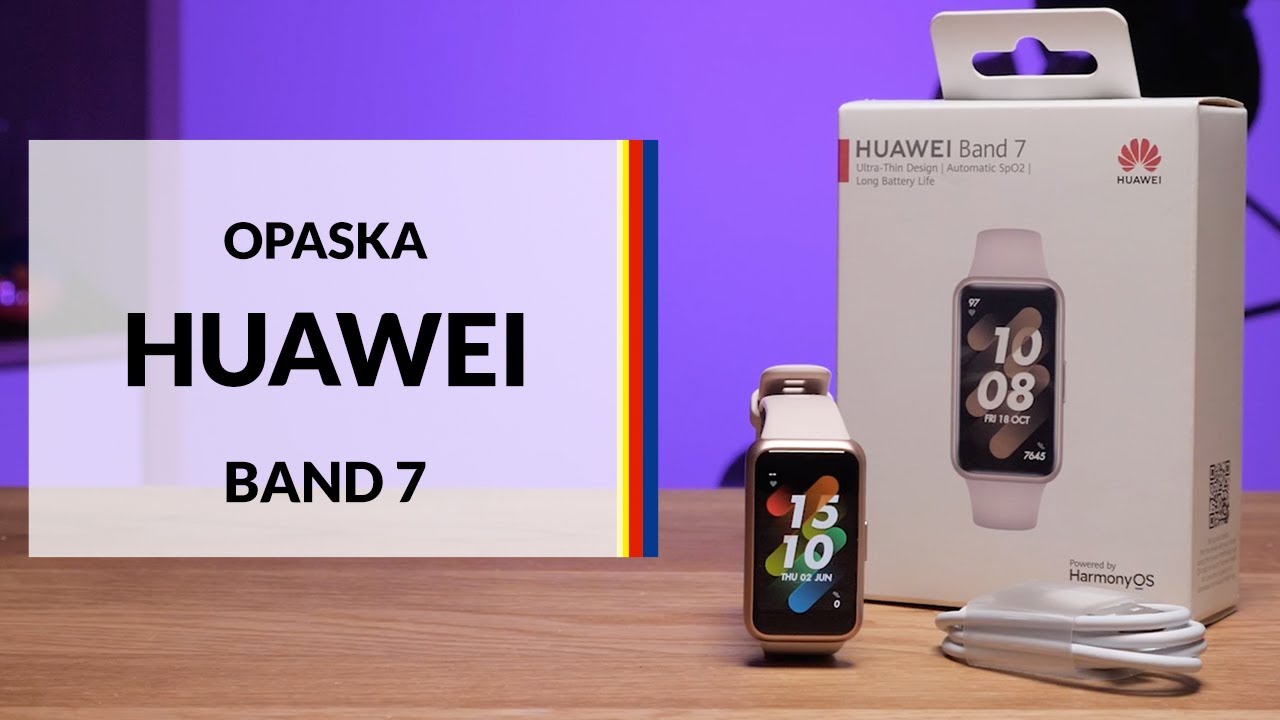 Smartband Huawei Band 7 &ndash; dane techniczne &ndash; RTV EURO AGD