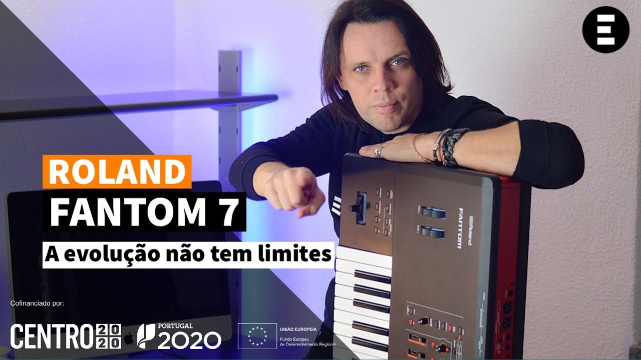 Roland Fantom 7 Sintetizador  - Parte 1 | EGITANA.pt
