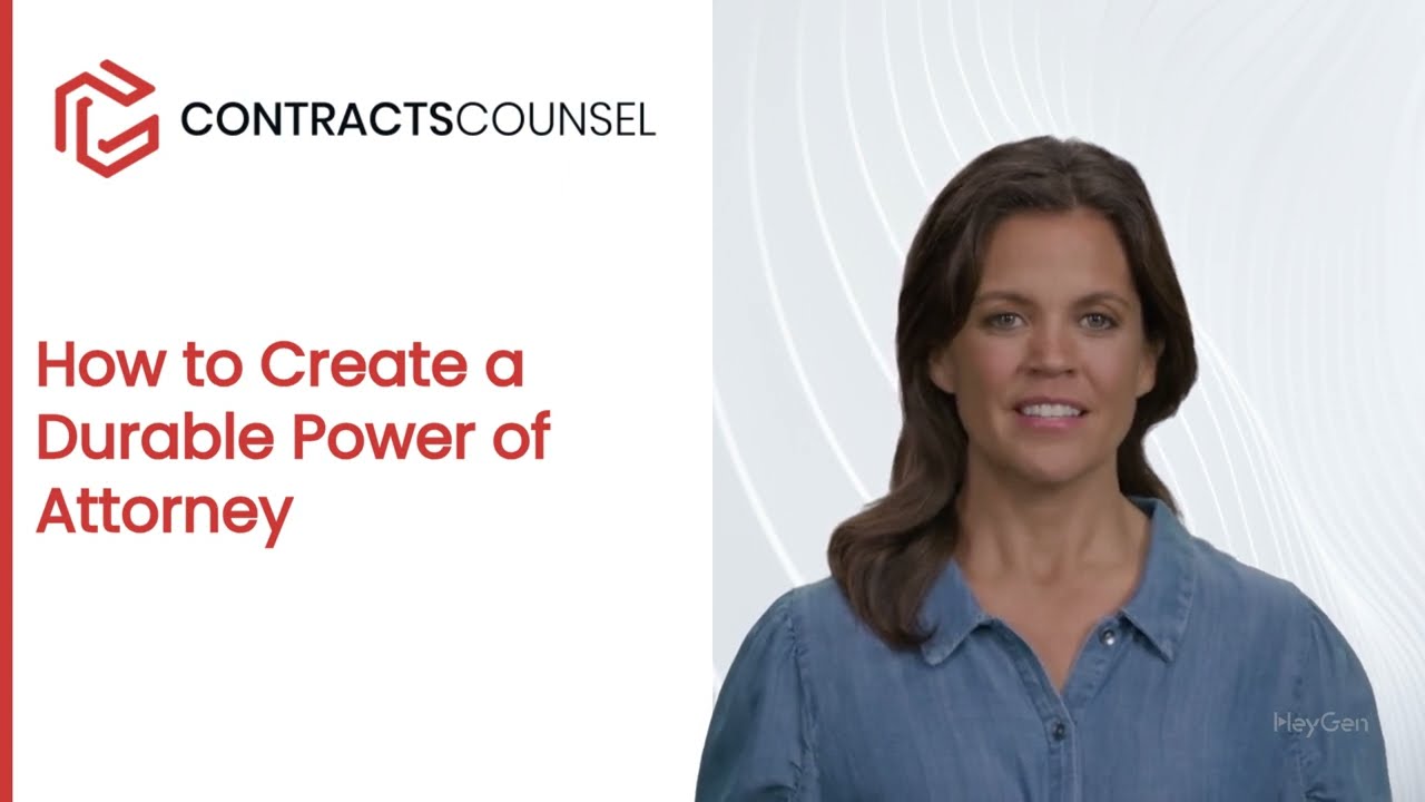 How to Create a Durable Power of Attorney [Templates Available]