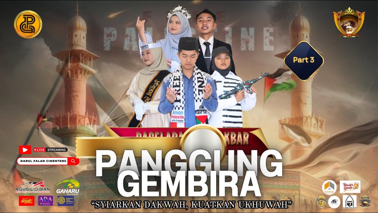 Pagelaran Seni Akbar Panggung Gembira 607 Resilient Generation ( Part 3 )