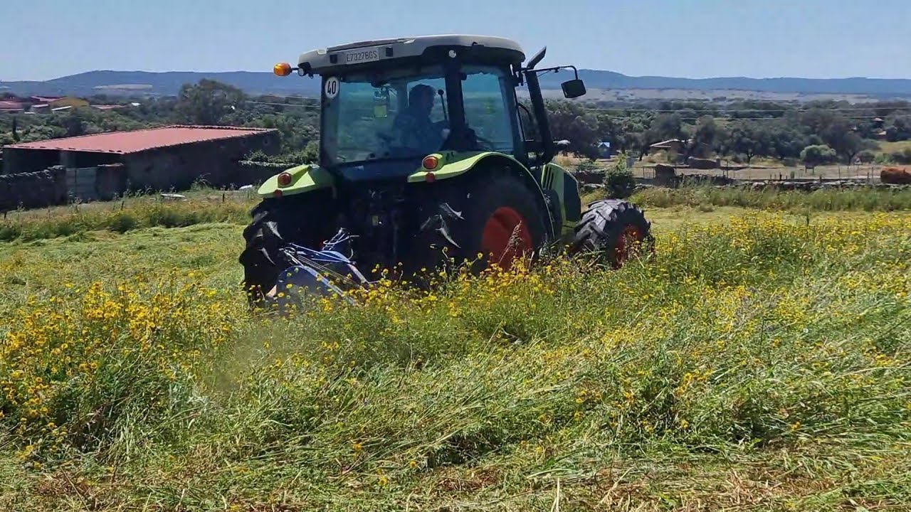 Comenzamos la siega👍😉